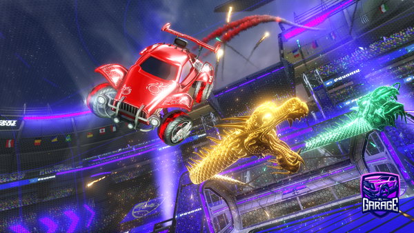 A Rocket League car design from Noxh0493