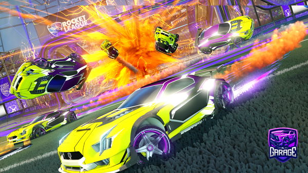 A Rocket League car design from IrishNation24