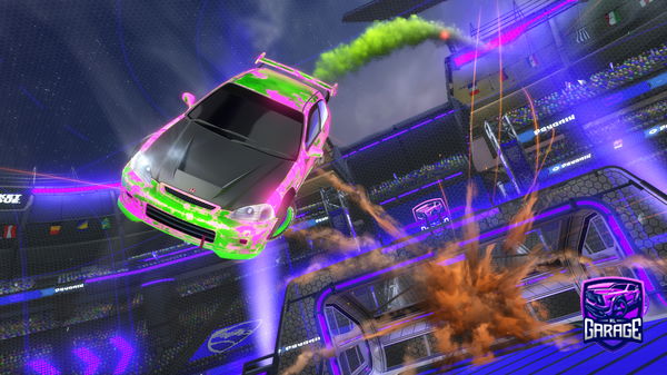 A Rocket League car design from 187avex