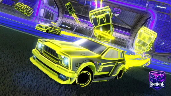 A Rocket League car design from sebashjp