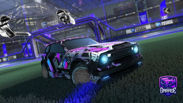 A Rocket League car design from FoxonGYG