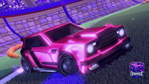 A Rocket League car design from Shadow_BlubX