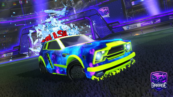 A Rocket League car design from Glodgarr