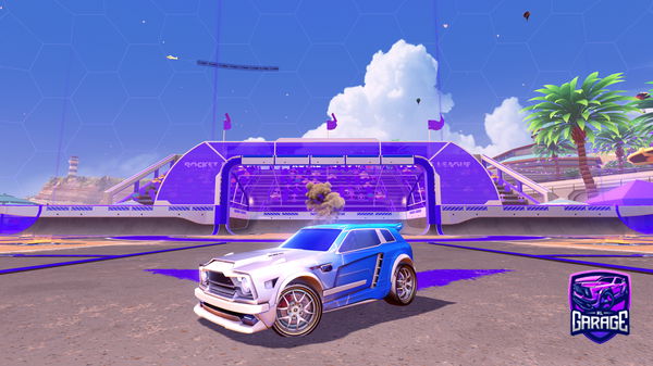 A Rocket League car design from TheCuscuna