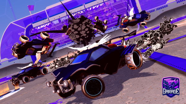 A Rocket League car design from Threeerios