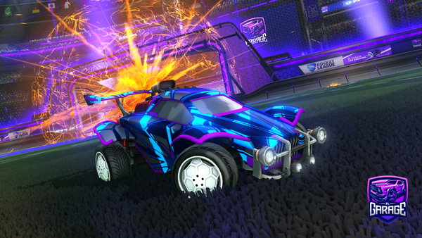 A Rocket League car design from LoganisLogan