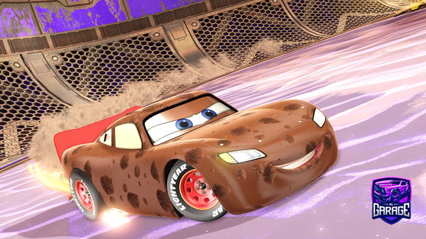 A Rocket League car design from BlackoutTx