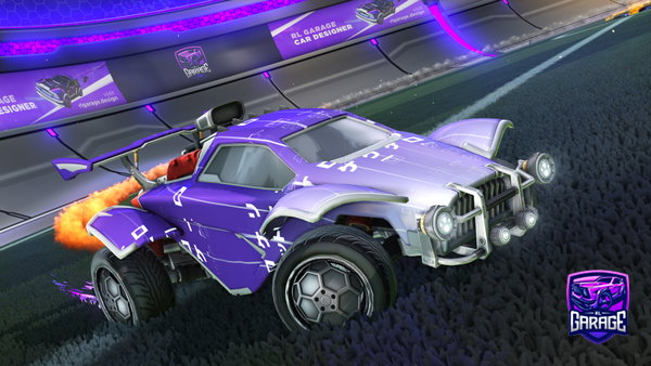 A Rocket League car design from Boostes