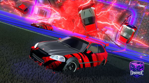 A Rocket League car design from HYPERXS65