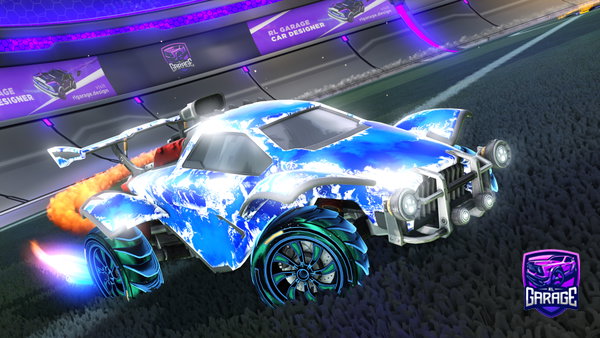 A Rocket League car design from Grnn