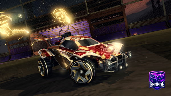 A Rocket League car design from TOXICVIBE04