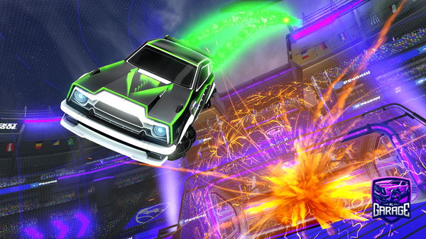 A Rocket League car design from Mordyy