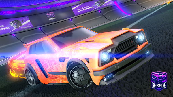 A Rocket League car design from BigBoyQuiche