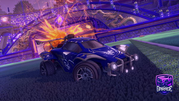 A Rocket League car design from QBOT888