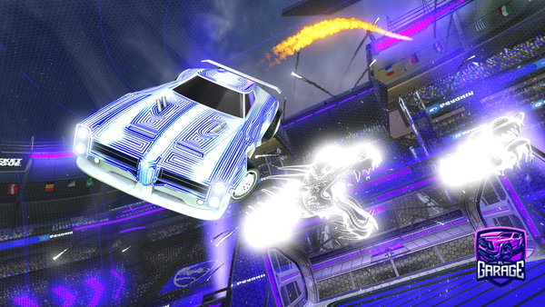 A Rocket League car design from lanine69