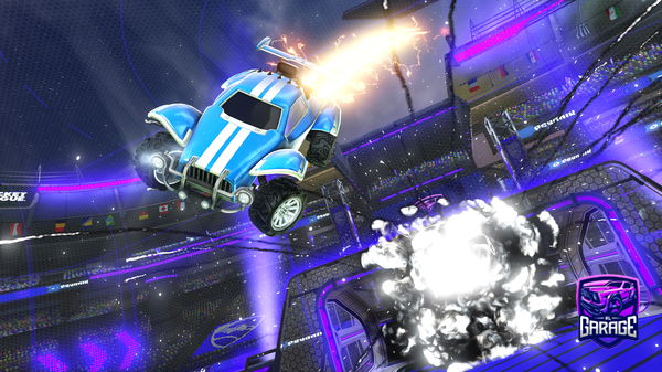 A Rocket League car design from JAYL1VELY