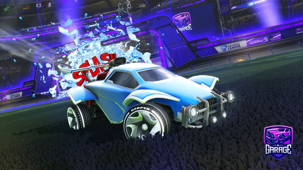 A Rocket League car design from ToxicBlaze7320