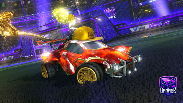 A Rocket League car design from EmscopeOffiziell