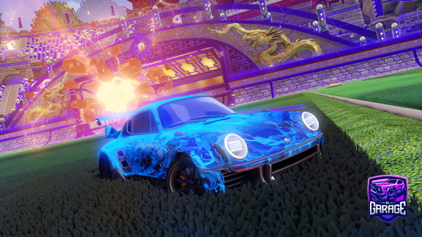 A Rocket League car design from MatrixBuguero