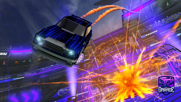 A Rocket League car design from Rmorrow23