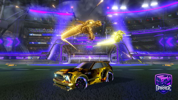 A Rocket League car design from Rocketcam223
