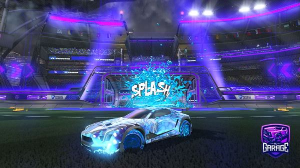 A Rocket League car design from MC_GoDjy