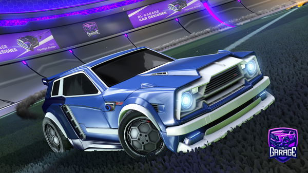 A Rocket League car design from KAOS_Cobra
