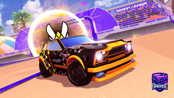 A Rocket League car design from pug_rl