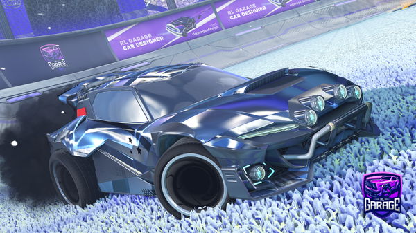 A Rocket League car design from Nubilys