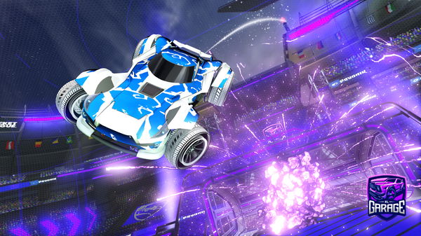 A Rocket League car design from Derpieclaytoes