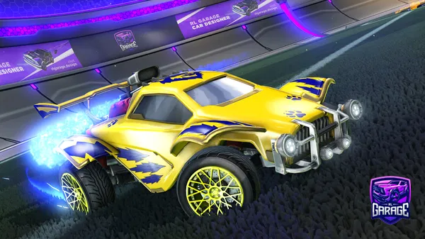 A Rocket League car design from Il_Divano