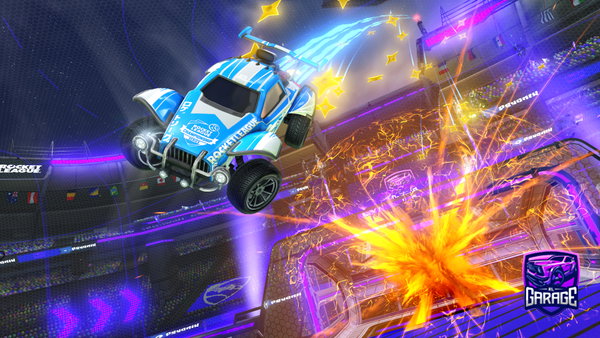 A Rocket League car design from TWITCH_NXTY1__