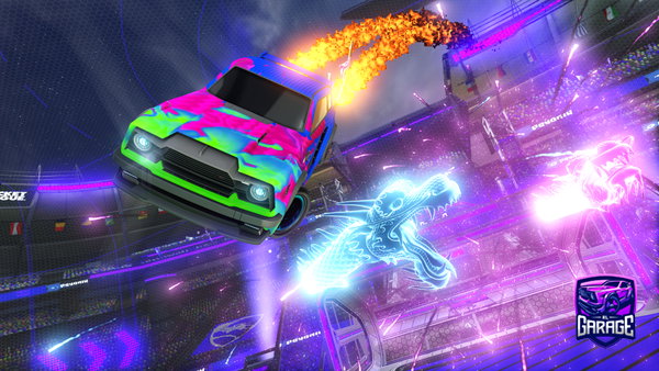 A Rocket League car design from Cristian3535g