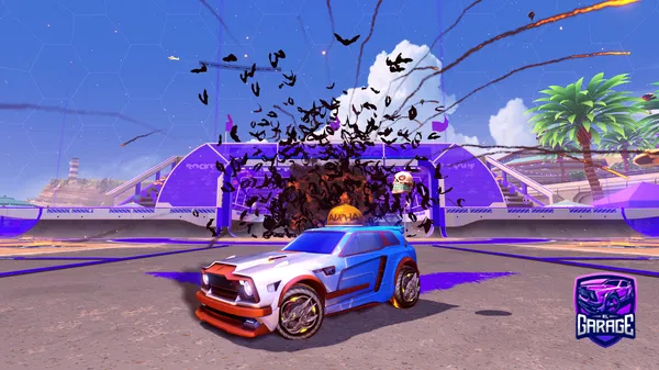 A Rocket League car design from monky1265