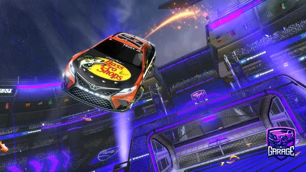 A Rocket League car design from Souvlatzhs_