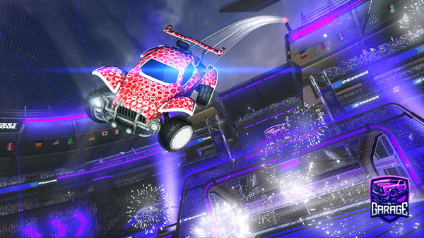 A Rocket League car design from sebster244