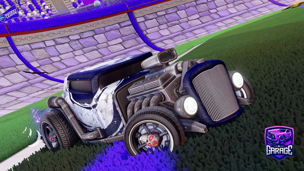 A Rocket League car design from SP4RKY08