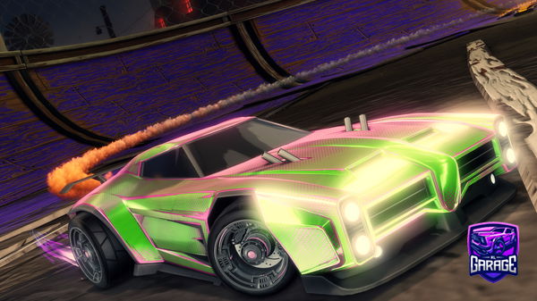 A Rocket League car design from Fornal