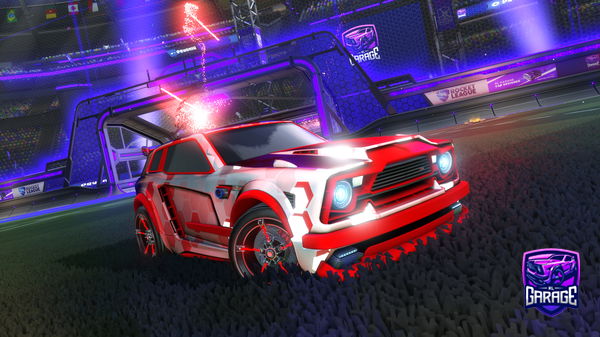 A Rocket League car design from AE_12