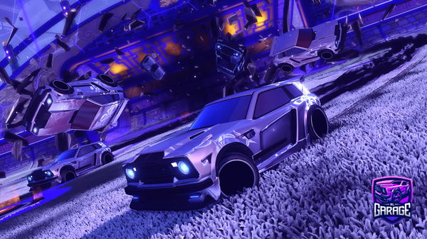 A Rocket League car design from Robindabank