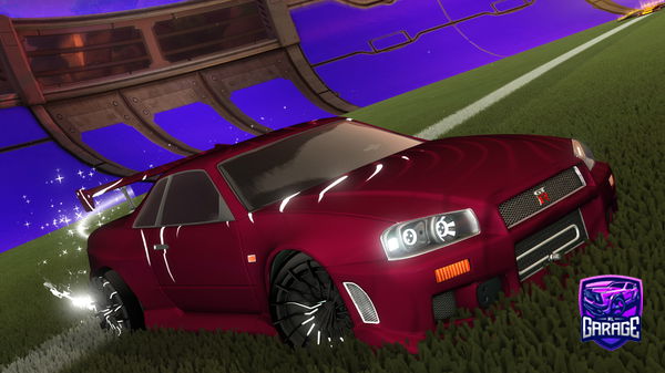 A Rocket League car design from -Venix-