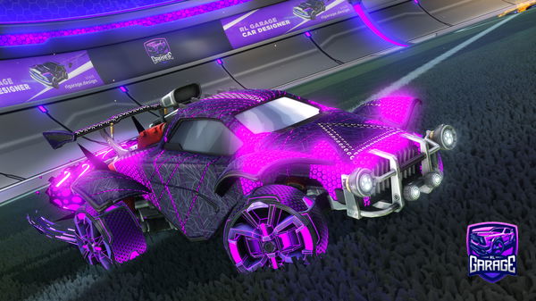 A Rocket League car design from glitchyrl