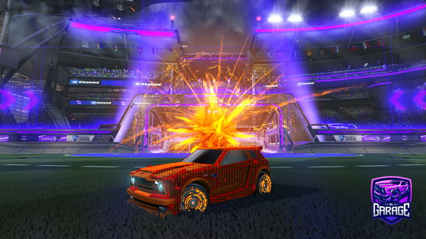 A Rocket League car design from Young1Nuke