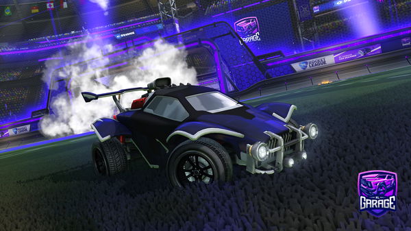 A Rocket League car design from pulse_Neno