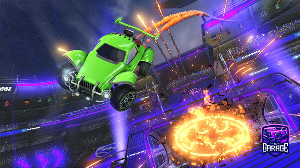 A Rocket League car design from W4ix9-