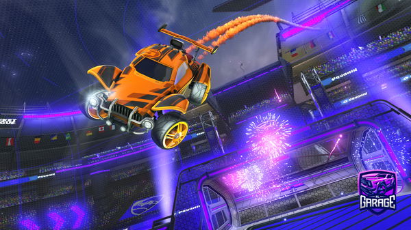 A Rocket League car design from SHRIMPSITTA42