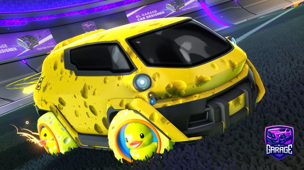 A Rocket League car design from ThePotatoDoge