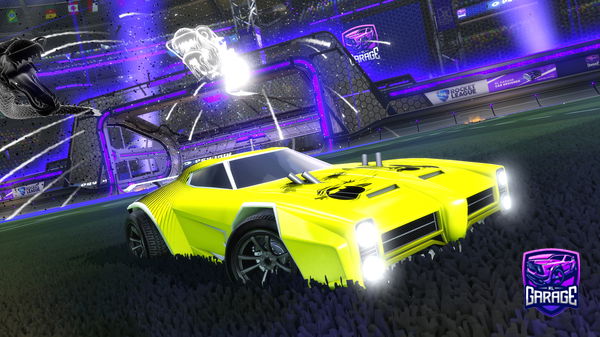 A Rocket League car design from Metteke