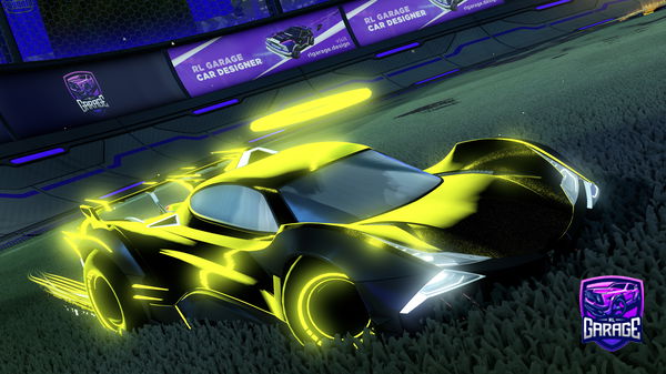 A Rocket League car design from CyBEr_DuCK