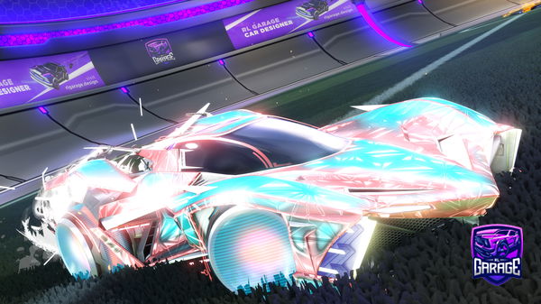 A Rocket League car design from Riyaadh1234